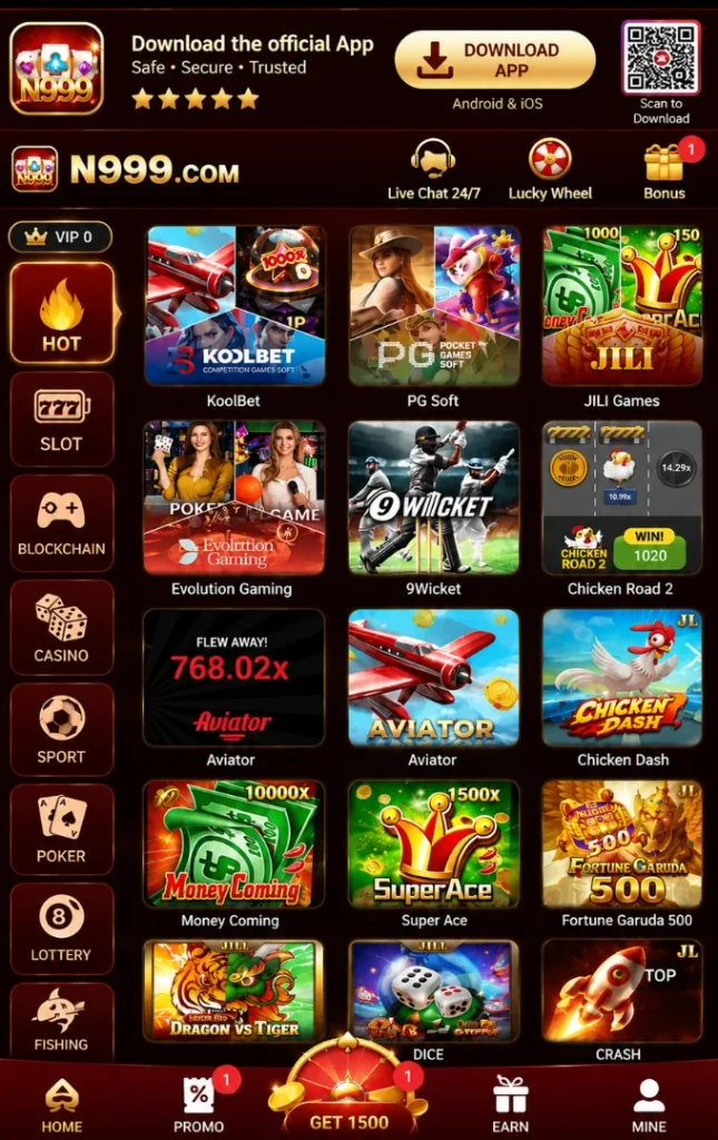 n999 game download